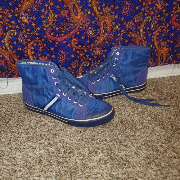 Blue Vintage Style Vans 6.5 - Picture 4 of 4